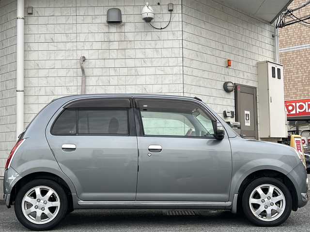 ダイハツ ミラ ジーノ プレミアムX 神奈川県 2008(平20)年 7.5万km プラチナグレーメタリック 社外オーディオ（CD/USB/IPod/AUX）/ＥＴＣ/ＡＢＳ/セキュリティーアラート/純正フロアマット/純正ドアバイザー/電動格納ウィンカーミラー/ハーフレザーシート/保証書/取扱説明書