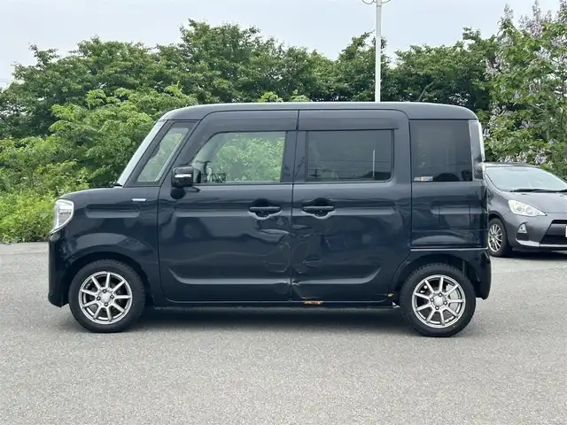 マツダ フレアワゴン ハイブリッド XS 山形県 2018(平30)年 13.9万km ブルーイッシュブラックパール3 衝突被害軽減システム/SDナビ/　　【CD　ワンセグ】/バックカメラ/電動パワースライドドア/LEDオートライト/シートヒーター/14インチアルミホイール/ドライブレコーダー/パーキングアシスト/レーンキープアシスト/純正フロアマット/スマートキー/ETC