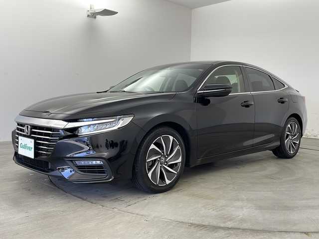 ホンダ インサイト EX 兵庫県 2022(令4)年 3.4万km クリスタルブラックパール ・純正ナビ/・Bluetooth/CD/DVD/USB/TV/Apple car play/・バックカメラ/・Honda SENSING/・CMBS（衝突軽減ブレーキシステム）/・LKAS（車線維持支援システム）/・ACC（アダプティブ・クルーズ・コントロール）/・路外逸脱抑制機能/・クリアランスソナー/・ドライバー注意力モニター/・アジャイルハンドリングアシスト/・デュアルピニオンアシストEPS/・後方誤発進抑制機能/・運転席用&助手席用i-SRSエアバッグシステム/・前席用i-サイドエアバッグシステム/・ポップアップフードシステム/・LEDヘッドライト〈インラインタイプ〉/・LEDフォグライト/・電子制御パーキングブレーキ/・オートブレーキホールド機能/・エコアシスト/・イモビライザー/・ヒルスタートアシスト機能/・純正フロアマット/・革シート/・前席シートヒーター/・ビルトインETC2.0/・前後ドライブレコーダー/・スペアキー/・保証書/・取扱説明書