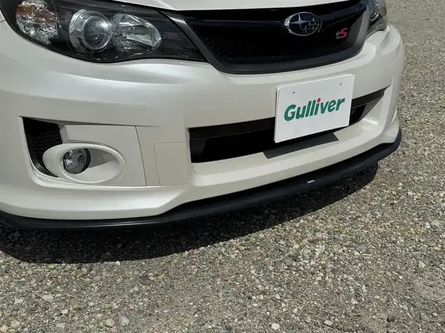 スバル インプレッサ ＷＲＸ STi tS タイプRA 兵庫県 2013(平25)年 6.3万km サテンホワイトパール HKSマフラー/STIフロントスポイラー/STIトランクスポイラー/純正ナビ/Bluetooth接続可/DVD再生可/フルセグTV/バックカメラ/STI純正18インチAW/専用ブレーキディスク/キーレスキー