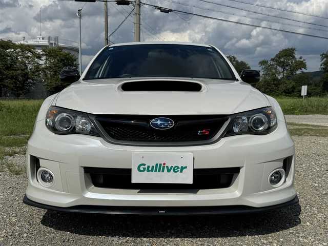 スバル インプレッサ ＷＲＸ STi tS タイプRA 兵庫県 2013(平25)年 6.3万km サテンホワイトパール HKSマフラー/STIフロントスポイラー/STIトランクスポイラー/純正ナビ/Bluetooth接続可/DVD再生可/フルセグTV/バックカメラ/STI純正18インチAW/専用ブレーキディスク/キーレスキー
