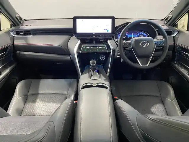トヨタ ハリアー ＰＨＥＶ Z 岐阜県 2023(令5)年 2.8万km プラチナホワイトパールマイカ ワンオーナー/調光パノラマルーフ/純正ナビ（フルセグ/BT)/パノラマミックビューモニター/ビルトインETC2.0/JBLプレミアムサウンド/全席シートヒーター/前席シートベンチレーション/ステアリングヒーター/ステアリングスイッチ/パワーシート/運転席メモリーシート/デジタルインナーミラー/パワーバックドア/レーダークルーズコントロール/オートハイビーム/ドライブレコーダー/置くだけ充電/黒レザーシート/LEDヘッドライト/４WD/保証書/スペアキー