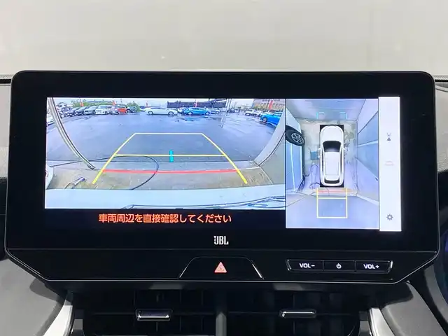トヨタ ハリアー ＰＨＥＶ Z 岐阜県 2023(令5)年 2.8万km プラチナホワイトパールマイカ ワンオーナー/調光パノラマルーフ/純正ナビ（フルセグ/BT)/パノラマミックビューモニター/ビルトインETC2.0/JBLプレミアムサウンド/全席シートヒーター/前席シートベンチレーション/ステアリングヒーター/ステアリングスイッチ/パワーシート/運転席メモリーシート/デジタルインナーミラー/パワーバックドア/レーダークルーズコントロール/オートハイビーム/ドライブレコーダー/置くだけ充電/黒レザーシート/LEDヘッドライト/４WD/保証書/スペアキー