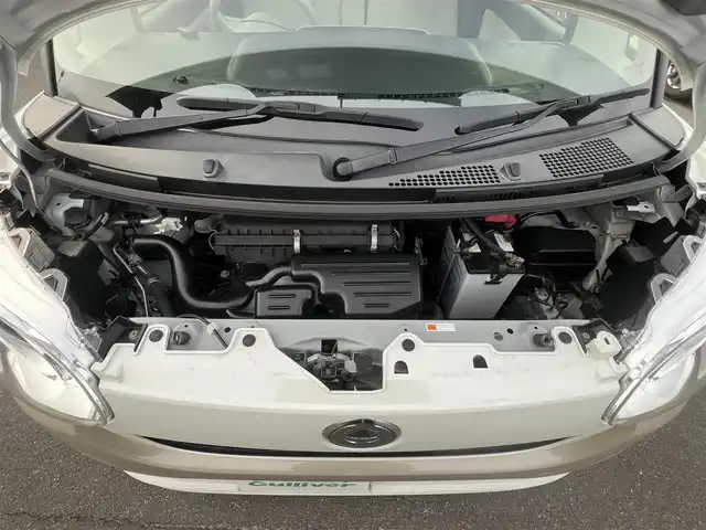 ダイハツ ムーヴ キャンバス X SA Ⅲ 秋田県 2018(平30)年 6.3万km パールホワイトⅢ/ナチュラルベージュマイカメタリック 2トーン ４WD/スマートアシストIII/純正オーディオ（AM/FM/CD)/誤発進抑制機能/LEDヘッドライト/スマートキー/アイドリングストップ/プッシュスタート/レーンキープアシスト/オートマチックハイビーム/ステアリングスイッチ/純正フロアマット/純正ドアバイザー/オートライト/オートエアコン/パワーステアリング/パワーウィンドウ/電動格納ウィンカーミラー/ヘッドライトレベライザー/横滑り防止/盗難防止装置/寒冷地仕様/保証書/取扱説明書/記録簿/スペアキー×１