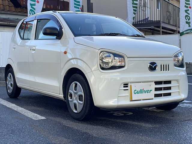 マツダ キャロル GL 岡山県 2018(平30)年 6.7万km スペリアホワイト 登録時走行距離66868km/ETC/USB入力端子/AUX/シートヒーター/ドアバイザー/ドライブレコーダー/リモコンキー/パワーステアリング/パワーウィンドウ/純正フロアマット/ハロゲンヘッドライト