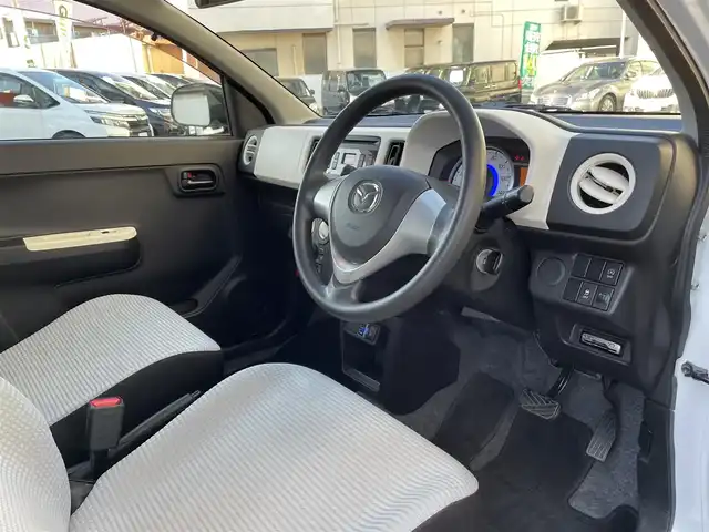 マツダ キャロル GL 岡山県 2018(平30)年 6.7万km スペリアホワイト 登録時走行距離66868km/ETC/USB入力端子/AUX/シートヒーター/ドアバイザー/ドライブレコーダー/リモコンキー/パワーステアリング/パワーウィンドウ/純正フロアマット/ハロゲンヘッドライト