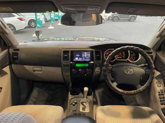 トヨタ ハイラックス サーフ SSR－X LTD 山口県 2007(平19)年 12.4万km ブラック 社外メモリナビ/Bluetooth/フルセグTV/バックカメラ/リモコンキー/キセノンライト/フォグライト/ルーフレール/ハッチパワーウィンドゥ/オールオートパワーウィンドゥ/ETC/社外前方ドライブレコーダー/社外グリル（TOYOTAデザイン）/社外バンパーガード/社外17インチAW/サマータイヤ4本車載（アルミなし）/保証書・取説/スペアキー1本