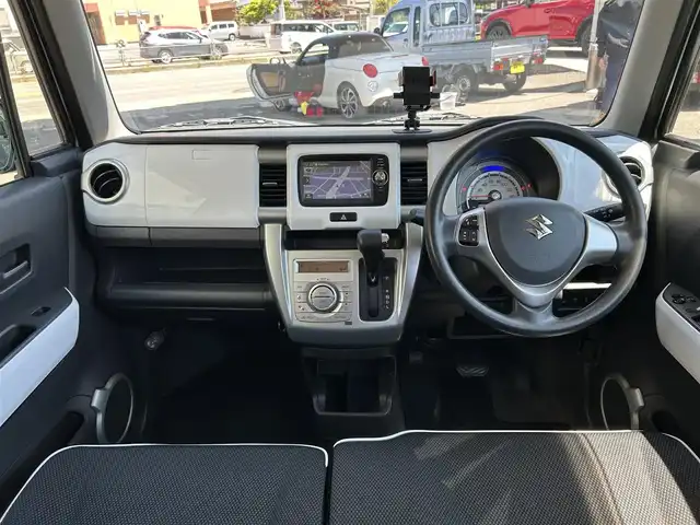 スズキ ハスラー G ターボ 愛知県 2015(平27)年 2.3万km スチールシルバーM ワンオーナー/純正SDナビ/AMFM/BT/USB/AUX/SD/ワンセグ/バックカメラ/ETC/シートヒーター/衝突軽減ブレーキ/プッシュスタート/アイドリングストップ/電動格納式ミラー/純正フロアマット/保証書/取扱説明書/スペアキー