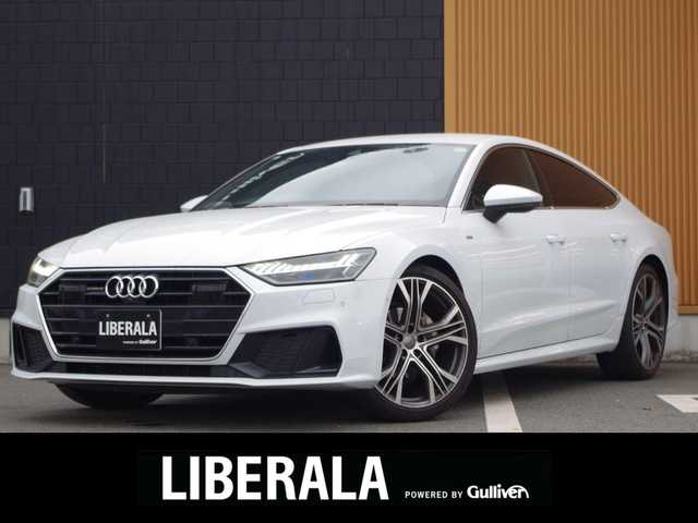 アウディ Ａ７ SB 40TDIクワトロ Sライン 埼玉県 2020(令2)年 5万km グレイシアホワイトメタリック ブラックレザーシート /アダプティブクルーズコントロール /バーチャルコックピット /マトリクスLED /CarPlay /パークセンサー /ブラインドスポットモニター /全周囲カメラ /ETC /ドラレコ /フルセグTV /OP21インチAW/前席シートーヒーター