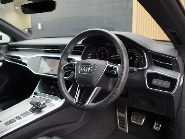 アウディ Ａ７ SB 40TDIクワトロ Sライン 埼玉県 2020(令2)年 5万km グレイシアホワイトメタリック ブラックレザーシート /アダプティブクルーズコントロール /バーチャルコックピット /マトリクスLED /CarPlay /パークセンサー /ブラインドスポットモニター /全周囲カメラ /ETC /ドラレコ /フルセグTV /OP21インチAW/前席シートーヒーター