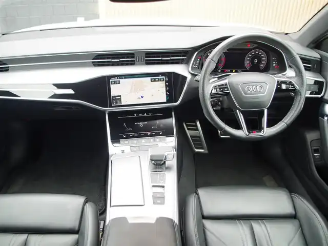 アウディ Ａ７ SB 40TDIクワトロ Sライン 埼玉県 2020(令2)年 5万km グレイシアホワイトメタリック ブラックレザーシート /アダプティブクルーズコントロール /バーチャルコックピット /マトリクスLED /CarPlay /パークセンサー /ブラインドスポットモニター /全周囲カメラ /ETC /ドラレコ /フルセグTV /OP21インチAW/前席シートーヒーター