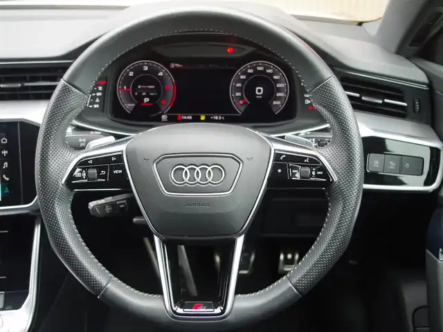 アウディ Ａ７ SB 40TDIクワトロ Sライン 埼玉県 2020(令2)年 5万km グレイシアホワイトメタリック ブラックレザーシート /アダプティブクルーズコントロール /バーチャルコックピット /マトリクスLED /CarPlay /パークセンサー /ブラインドスポットモニター /全周囲カメラ /ETC /ドラレコ /フルセグTV /OP21インチAW/前席シートーヒーター