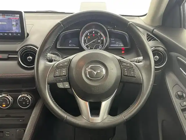 マツダ デミオ XD ツーリング 岡山県 2015(平27)年 9.4万km ダイナミックブルーマイカ クルーズコントロール/純正7インチナビ/（ＣＤ/ＤＶＤ/ＢＴ/フルセグＴＶ）/衝突軽減ブレーキ/ビルトインＥＴＣ/ＬＥＤヘッドライト/バックカメラ/オートハイビーム/オートライト/フォグランプ/プッシュスタート/パドルシフト/純正フロアマット/ＵＳＢ接続/アイドリングストップ/取扱説明書