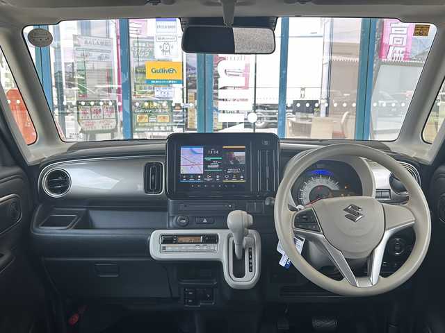 スズキ ワゴンＲ スマイル HYBRID S リミテッド 愛知県 2023(令5)年 1.3万km グレーⅡ 登録時12227km/ワンオーナー/ＬＥＤヘッドライト/両側パワースライドドア/全周囲モニター/純正ナビＴＶ/ＣＤ／ＤＶＤ／ＢＴ　フルセグ/ＡｐｐｌｅＣａｒＰｌａｙ/ＡｎｄｒｏｉｄＡｕｔｏ/シートヒーター/純正フロアマット/クリアランスソナー/電動格納ミラー/保証書/取扱説明書/スマートキー