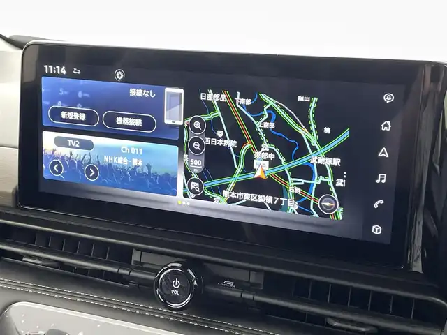 日産 セレナ e－パワー ハイウェイスター V 熊本県 2025(令7)年 0.1万km未満 ダイヤモンドブラック 登録済未使用車/純正１２．３インチナビ（BT・フルセグ・USB・HDMI）/全周囲カメラ　/純正前方ドライブレコーダー　/ビルトインＥＴＣ２．０　/レーダークルーズコントロール/両側パワースライドドア　/前後クリアランスソナー/プロパイロット/インテリジェントエマージェンシーブレーキ/ヒルスタートアシスト/前方衝突予測警報/衝突回避ステアリングアシスト/車線逸脱防止支援システム/車線逸脱警報/後退時車両検知警報/ふらつき警報機能/踏み間違い衝突防止アシスト/標識認識機能/車両接近通報装置/横滑り防止/ブラインドスポットモニター/置くだけ充電/純正１６インチAW/オートライト/オートマチックハイビーム/LEDヘッドライト/フォグライト/スマートキー/プッシュスタート/スペアキー1本
