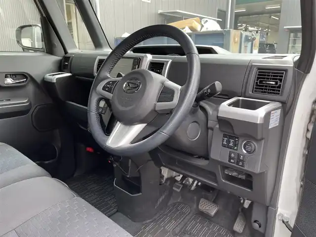 ダイハツ ウェイク G ターボ リミテッド SAⅢ 滋賀県 2018(平30)年 5万km パールホワイトⅢ 禁煙車/社外7インチナビ/（CD・DVD・SD・Bluetooth）/両側パワースライドドア/後方コーナーセンサー/ドライブレコーダー/オートマチックハイビーム/オートライト/衝突被害軽減システム/ステアリングリモコン/ETC/プッシュスタート/オートエアコン/横滑り防止装置