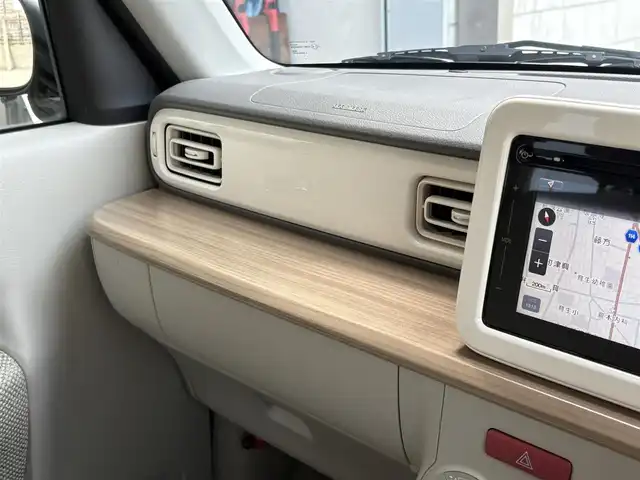 スズキ ラパン S 三重県 2016(平28)年 4.5万km フレンチミントパールメタリック ♪走行44470km/♪ホワイトルーフ/レーダーブレーキサポート/スマートキー×2/プッシュスタート/シートヒーター/アイドリングストップ/純正メモリナビ/・USB・AUX/・フルセグ・DVD再生/・Bluetoothオーディオ/・Apple Car Play/・Android Auto/・全方位モニター/・バック/サイド/フロントカメラ/HIDヘッドライト/オートライト/電格ミラー/革巻ステアリング/ステアリングスイッチ/プライバシーガラス/フロアマット/ETC