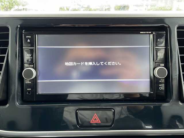 日産 デイズ ルークス ハイウェイスター Gターボ 山口県 2017(平29)年 5.2万km オーシャンブルーP 純正SDナビ　【MM317D-W】/・アラウンドビューモニター/ETC/後席サーキュレーター/運転支援機能/・アイドリングストップ/・エマージェンシーブレーキ/・ヒルスタートアシスト/・アンチロックブレーキシステム/・電動パワーステアリング/・クルーズコントロール/・走行支援システム/・踏み間違い衝突防止アシスト/両側パワースライドドア/純正15インチアルミホイール/純正LEDライト/オートマチックハイビーム/取扱説明書/ウィンカーミラー/ドアバイザー