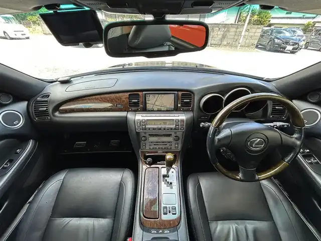 レクサス ＳＣ 430 茨城県 2006(平18)年 6.3万km ブラキッシュレッドマイカ メーカーオプションナビ/マークレヴィンソンサウンドシステム/MDプレイヤー/D席/N席パワーシート/ETC/純正18インチアルミホイール/クルーズコントロール/前方ドライブレコーダー/黒革シート
