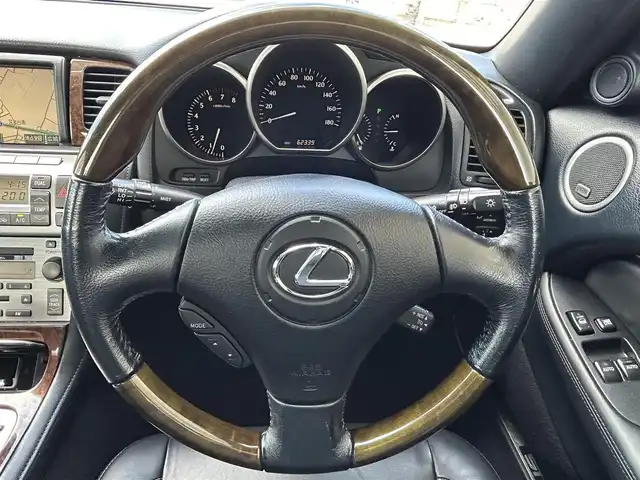 レクサス ＳＣ 430 茨城県 2006(平18)年 6.3万km ブラキッシュレッドマイカ メーカーオプションナビ/マークレヴィンソンサウンドシステム/MDプレイヤー/D席/N席パワーシート/ETC/純正18インチアルミホイール/クルーズコントロール/前方ドライブレコーダー/黒革シート