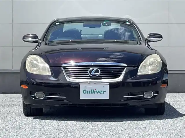 レクサス ＳＣ 430 茨城県 2006(平18)年 6.3万km ブラキッシュレッドマイカ メーカーオプションナビ/マークレヴィンソンサウンドシステム/MDプレイヤー/D席/N席パワーシート/ETC/純正18インチアルミホイール/クルーズコントロール/前方ドライブレコーダー/黒革シート