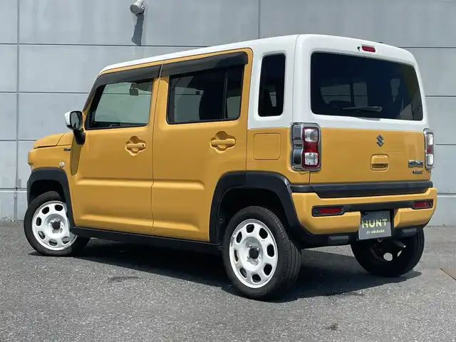 スズキ ハスラー HYBRID G 千葉県 2020(令2)年 3.2万km アクティブイエロー/ホワイト2トーンルーフ 社外7インチナビ/バックカメラ/Bluetooth/ETC/デュアルサポートブレーキ/・レーンキープアシスト/・衝突被害軽減ブレーキ/・踏み間違い防止/スマートキー/アイドリングストップ/バイザー
