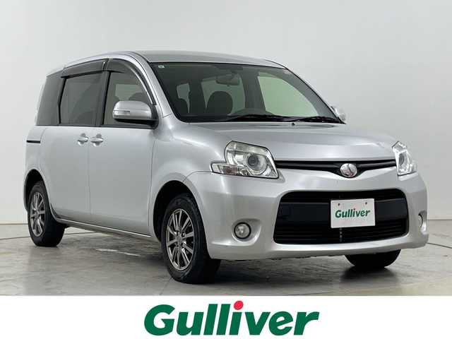 トヨタ シエンタ DICE G 道央・札幌 2015(平27)年 7.5万km シルバーマイカM ・4WD/・トヨタ純正オーディオ/・CD/USB/AUX)/・HIDヘッドライト/・純正エンジンスターター/・片側パワースライドドア/・ビルドインETC