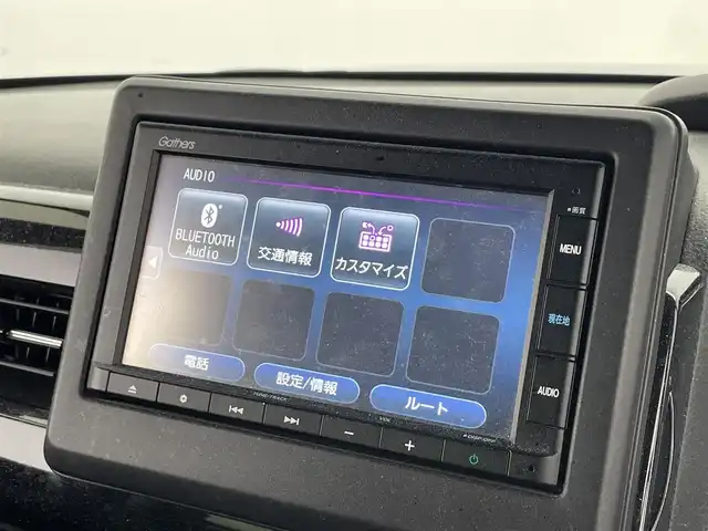 ホンダ Ｎ ＢＯＸ カスタム L 滋賀県 2021(令3)年 10.7万km クリスタルブラックパール 純正ナビ/Bluetooth/CD/USB/フルセグTV/追従クルーズコントロール/左側パワースライドドア/シートヒーター/プラズマクラスター技術搭載フルオートエアコン/純正14インチアルミホイール/オートライト/オートハイビーム/ドライブレコーダー/ETC