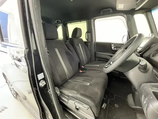 ホンダ Ｎ ＢＯＸ カスタム L 滋賀県 2021(令3)年 10.7万km クリスタルブラックパール 純正ナビ/Bluetooth/CD/USB/フルセグTV/追従クルーズコントロール/左側パワースライドドア/シートヒーター/プラズマクラスター技術搭載フルオートエアコン/純正14インチアルミホイール/オートライト/オートハイビーム/ドライブレコーダー/ETC