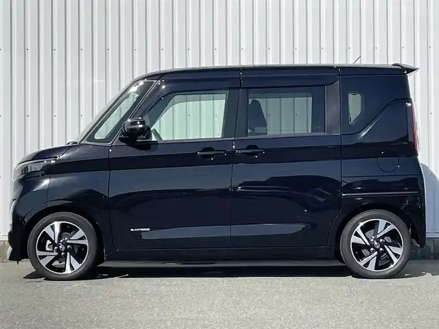 日産 ルークス HWS Gターボ プロパイロットED 福岡県 2021(令3)年 1.1万km ブラック 純ナビ　/フルセグＴＶ　/全周囲カメラ　/ＬＥＤオートライト　/オートハイビーム　/エマージェンシーブレーキ　/ＬＤＡ　/ＡＣＣ　/両側パワスラ　/電格ミラー　/スマートキー／プッシュスタート　/前後コーナーセンサー/後席サーキュレーター/後席ロールサンシェード/Bluetooth