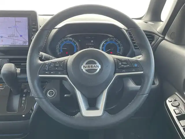 日産 ルークス HWS Gターボ プロパイロットED 福岡県 2021(令3)年 1.1万km ブラック 純ナビ　/フルセグＴＶ　/全周囲カメラ　/ＬＥＤオートライト　/オートハイビーム　/エマージェンシーブレーキ　/ＬＤＡ　/ＡＣＣ　/両側パワスラ　/電格ミラー　/スマートキー／プッシュスタート　/前後コーナーセンサー/後席サーキュレーター/後席ロールサンシェード/Bluetooth