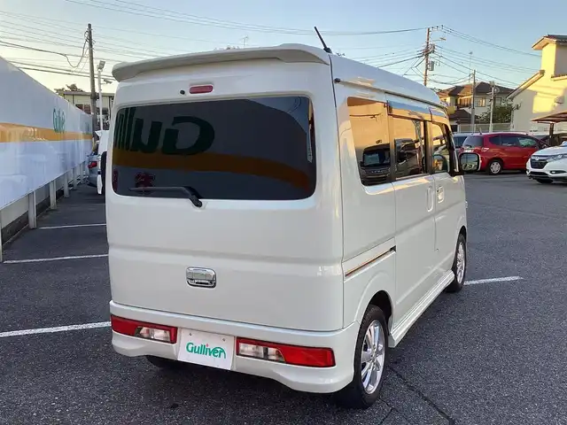 スズキ エブリィ ワゴン PZターボ スペシャル 千葉県 2017(平29)年 15.6万km パールホワイト ワンオーナー/8インチメモリナビ DVD/CD/TV/MS/BT/　AVIC-RL901/フルセグテレビ/バックカメラ/両側パワースライドドア/ETC/スマートキースペアキー/取扱説明書/保証書