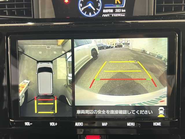 トヨタ ルーミー カスタムG－T 神奈川県 2021(令3)年 1.2万km パールホワイトⅢ ワンオーナー/純正ディーラーナビ(CD/DVD/SD/BT/フルセグTV)/全方位カメラ/両側パワースライドドア/プリクラッシュセーフティ/横滑り防止装置/アイドリングストップ/クリアランスソナー/レーダークルーズコントロール/D/N席シートヒーター/ETC2.0/前後ドライブレコーダー/2列目サンシェード/ISOFIX/スペアキー×1/保証書/取扱説明書