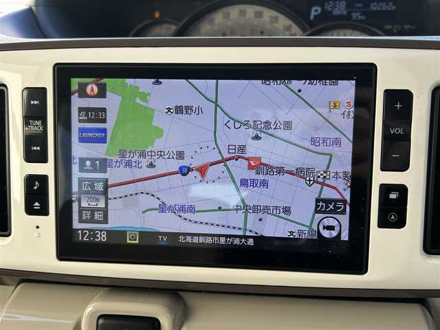 ダイハツ ムーヴ キャンバス G メイクアップ VS SAⅢ 新潟県 2021(令3)年 1.1万km パールホワイトⅢ/スムースグレーマイカメタリック 2トーン 4WD/ワンオーナー/純正ナビ/（CD/DVD/BT/ラジオ）/フルセグTV/全方位カメラ/バックカメラ/両側パワースライドドア/プッシュスタート/シートヒーター/純正エンジンスターター/スペアキー×2/スマートキー/純正AW付冬タイヤ/純正カバー付サマータイヤ積込/アイドリングストップ/オートライト/オートハイビーム/横滑り防止装置/衝突軽減システム/取扱説明書/保証書/記録簿