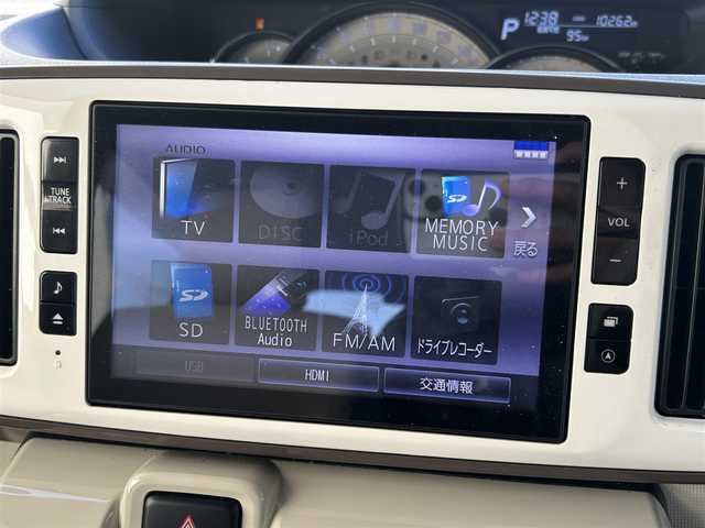 ダイハツ ムーヴ キャンバス G メイクアップ VS SAⅢ 新潟県 2021(令3)年 1.1万km パールホワイトⅢ/スムースグレーマイカメタリック 2トーン 4WD/ワンオーナー/純正ナビ/（CD/DVD/BT/ラジオ）/フルセグTV/全方位カメラ/バックカメラ/両側パワースライドドア/プッシュスタート/シートヒーター/純正エンジンスターター/スペアキー×2/スマートキー/純正AW付冬タイヤ/純正カバー付サマータイヤ積込/アイドリングストップ/オートライト/オートハイビーム/横滑り防止装置/衝突軽減システム/取扱説明書/保証書/記録簿