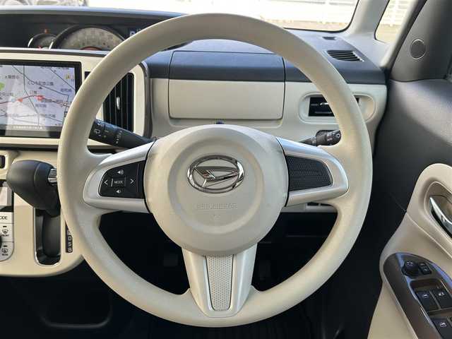 ダイハツ ムーヴ キャンバス G メイクアップ VS SAⅢ 新潟県 2021(令3)年 1.1万km パールホワイトⅢ/スムースグレーマイカメタリック 2トーン 4WD/ワンオーナー/純正ナビ/（CD/DVD/BT/ラジオ）/フルセグTV/全方位カメラ/バックカメラ/両側パワースライドドア/プッシュスタート/シートヒーター/純正エンジンスターター/スペアキー×2/スマートキー/純正AW付冬タイヤ/純正カバー付サマータイヤ積込/アイドリングストップ/オートライト/オートハイビーム/横滑り防止装置/衝突軽減システム/取扱説明書/保証書/記録簿