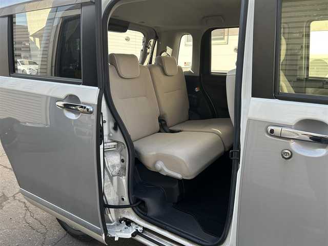 ダイハツ ムーヴ キャンバス G メイクアップ VS SAⅢ 新潟県 2021(令3)年 1.1万km パールホワイトⅢ/スムースグレーマイカメタリック 2トーン 4WD/ワンオーナー/純正ナビ/（CD/DVD/BT/ラジオ）/フルセグTV/全方位カメラ/バックカメラ/両側パワースライドドア/プッシュスタート/シートヒーター/純正エンジンスターター/スペアキー×2/スマートキー/純正AW付冬タイヤ/純正カバー付サマータイヤ積込/アイドリングストップ/オートライト/オートハイビーム/横滑り防止装置/衝突軽減システム/取扱説明書/保証書/記録簿