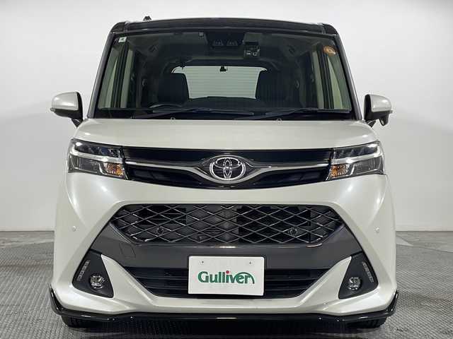 トヨタ タンク カスタムG 広島県 2020(令2)年 2.7万km ブラックマイカメタリック/パールホワイト2トーン 純正ナビ　/バックカメラ　/シートヒーター　/両側パワースライドドア　/コーナーセンサー　/衝突軽減　/レーンキープ　/オートハイビーム　/踏み間違い防止　/クルーズコントロール　/ＬＥＤヘッドライト　/Ｂｌｕｅｔｏｏｔｈ/純正14インチアルミホイール(165/65/R14)/エアバック(運転席/助手席)