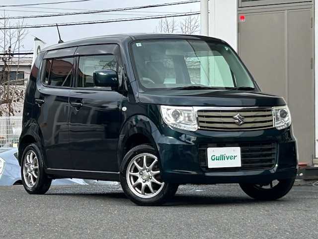 スズキ ＭＲワゴン Wit LS 宮城県 2013(平25)年 8万km コメットグリーン ワンオーナー/社外SDナビ/AM/FM/MSV/USB/CD/DVD/ワンセグTV/HIDヘッドライト/オートライト/アイドリングストップ/エンジンプッシュスタート/スマートキー/スペアキー１本/ドアバイザー/保証書/取扱説明書有り/社外AW付き夏タイヤ/（155/65/R14）