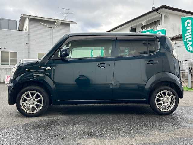 スズキ ＭＲワゴン Wit LS 宮城県 2013(平25)年 8万km コメットグリーン ワンオーナー/社外SDナビ/AM/FM/MSV/USB/CD/DVD/ワンセグTV/HIDヘッドライト/オートライト/アイドリングストップ/エンジンプッシュスタート/スマートキー/スペアキー１本/ドアバイザー/保証書/取扱説明書有り/社外AW付き夏タイヤ/（155/65/R14）