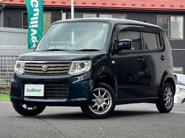 スズキ ＭＲワゴン Wit LS 宮城県 2013(平25)年 8万km コメットグリーン ワンオーナー/社外SDナビ/AM/FM/MSV/USB/CD/DVD/ワンセグTV/HIDヘッドライト/オートライト/アイドリングストップ/エンジンプッシュスタート/スマートキー/スペアキー１本/ドアバイザー/保証書/取扱説明書有り/社外AW付き夏タイヤ/（155/65/R14）
