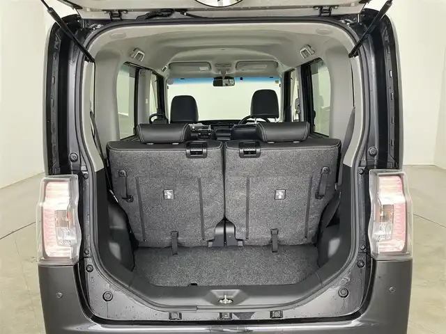 ダイハツ タント カスタムX トップED LTD SAⅢ 埼玉県 2018(平30)年 4.5万km ブラックマイカメタリック 全方位カメラ/バックカメラ/純正SDナビ（NSZN－W66D）/Bluetooth・フルセグ/パノラミックビュー/AHB/オートライト/LEDヘッドライト/両側パワースライドドア/ビルトインETC /プリクラッシュセーフティ/D席シートヒーター/AAC/ステアリングリモコン/ハーフレザーシート/電子格納ミラー/純正14インチアルミホイール/スマートキー/スペアキー1本/プッシュスタート