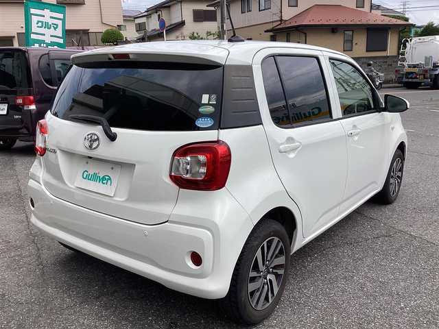 トヨタ パッソ X Gパッケージ 鹿児島県 2016(平28)年 4.8万km ホワイト ワンオーナー/プッシュスタート/SDナビ　TV/CD/SD/BT/　NSZT-W66T/バックカメラ/衝突軽減システム/スマートキースペアキー/ETC/取扱説明書/保証書