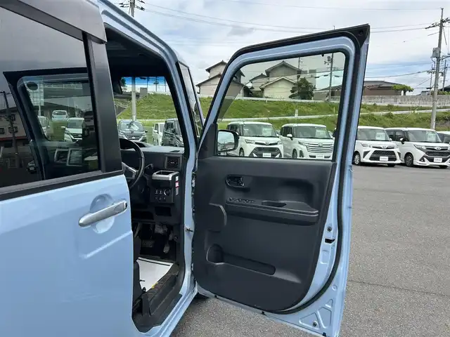 ダイハツ ウェイク G ターボ SA Ⅱ 岡山県 2017(平29)年 3.7万km ミストブルーマイカメタリック ディーラー純正メモリナビ/(NSZN-W67D)/(CD.DVD.SD録音.フルセグ.Bluetooth)/バックカメラ/革巻きステアリング/ステアリングリモコン/LEDオートライト/フォグランプ/両側パワースライドドア/フルフラットシート/アイドリングストップ/スマートアシスト2/プッシュスタート/スマートキー×2/純正ラバーマット/サマータイヤ純正AWセット車載