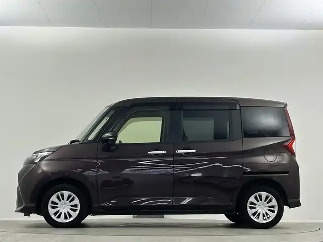 ダイハツ トール G SAⅡ 埼玉県 2018(平30)年 6.9万km プラムブラウンクリスタルマイカ 純正ナビ　Ｂｌｕｅｔｏｏｔｈ　フルセグＴＶ　両側パワースライドドア クルーズコントロール　ドライブレコーダー　コーナーセンサー　衝突軽減システム　スペアキー ETC アイドリングストップ