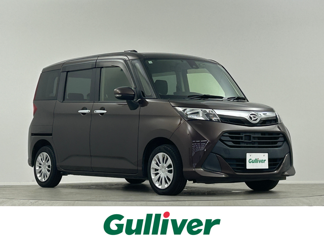 ダイハツ トール G SAⅡ 埼玉県 2018(平30)年 6.9万km プラムブラウンクリスタルマイカ 純正ナビ　Ｂｌｕｅｔｏｏｔｈ　フルセグＴＶ　両側パワースライドドア クルーズコントロール　ドライブレコーダー　コーナーセンサー　衝突軽減システム　スペアキー ETC アイドリングストップ