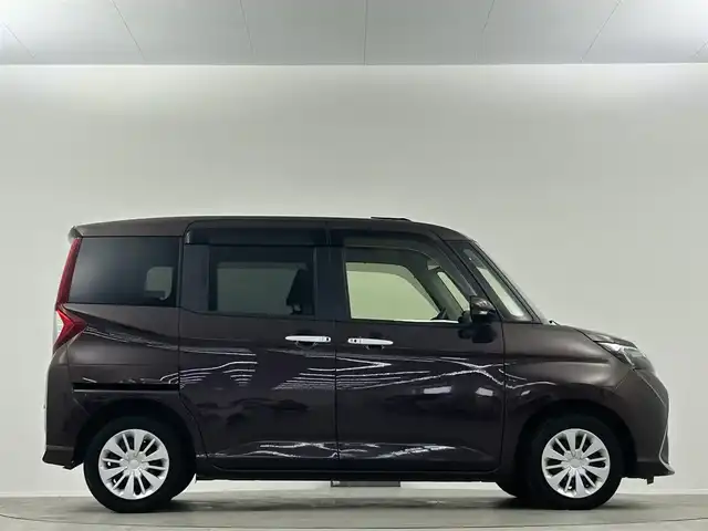ダイハツ トール G SAⅡ 埼玉県 2018(平30)年 6.9万km プラムブラウンクリスタルマイカ 純正ナビ　Ｂｌｕｅｔｏｏｔｈ　フルセグＴＶ　両側パワースライドドア クルーズコントロール　ドライブレコーダー　コーナーセンサー　衝突軽減システム　スペアキー ETC アイドリングストップ
