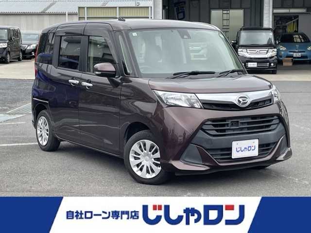 ダイハツ トール G SAⅡ 茨城県 2018(平30)年 6.9万km プラムブラウンクリスタルマイカ (株)IDOMが運営する【じしゃロン水戸店】の自社ローン専用車両になりますこちらは現金またはオートローンご利用時の価格です。自社ローンご希望の方は別途その旨お申付け下さい/両側パワスラ/メモリナビ/フルセグ/Bluetooth/バックカメラ/クルコン/ETC/ドラレコ/衝突被害軽減システム