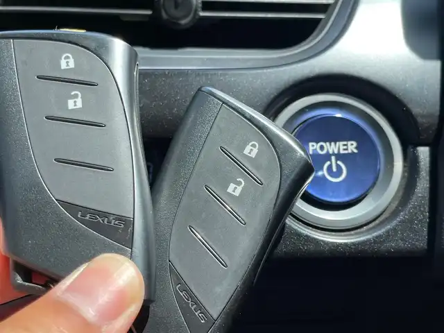 レクサス ＵＸ 250h 岩手県 2019(平31)年 8.7万km ソニックチタニウム ナビ　ヘッドアップディスプレイ　バックＣ　フルセグ　ＤＶＤ再生　ＥＴＣ２．０　レーダークルーズ　オートＬＥＤライト　フォグランプ　純正１８ＡＷ　全席ＵＳＢポート　電動パーキングブレーキ　スペアキー