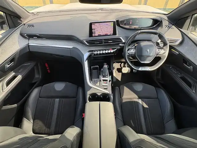 プジョー プジョー ３００８ GT ブルー HDi 石川県 2021(令3)年 4.8万km パール サンルーフ/ハーフレザーシート/シートヒーター/マッサージシート/衝突軽減ブレーキ/アダプティブクルーズ/ブラインドスポットモニター/純正ナビ/フルセグTV/バックカメラ/クリアランスソナー/電動リアゲート/純正18incAW/ETC